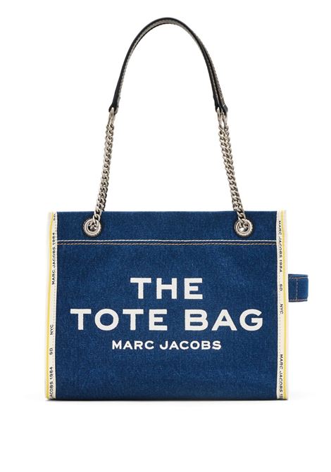 borsa the denim chains medium tote donna blu MARC JACOBS | 2F4HTT018H05473